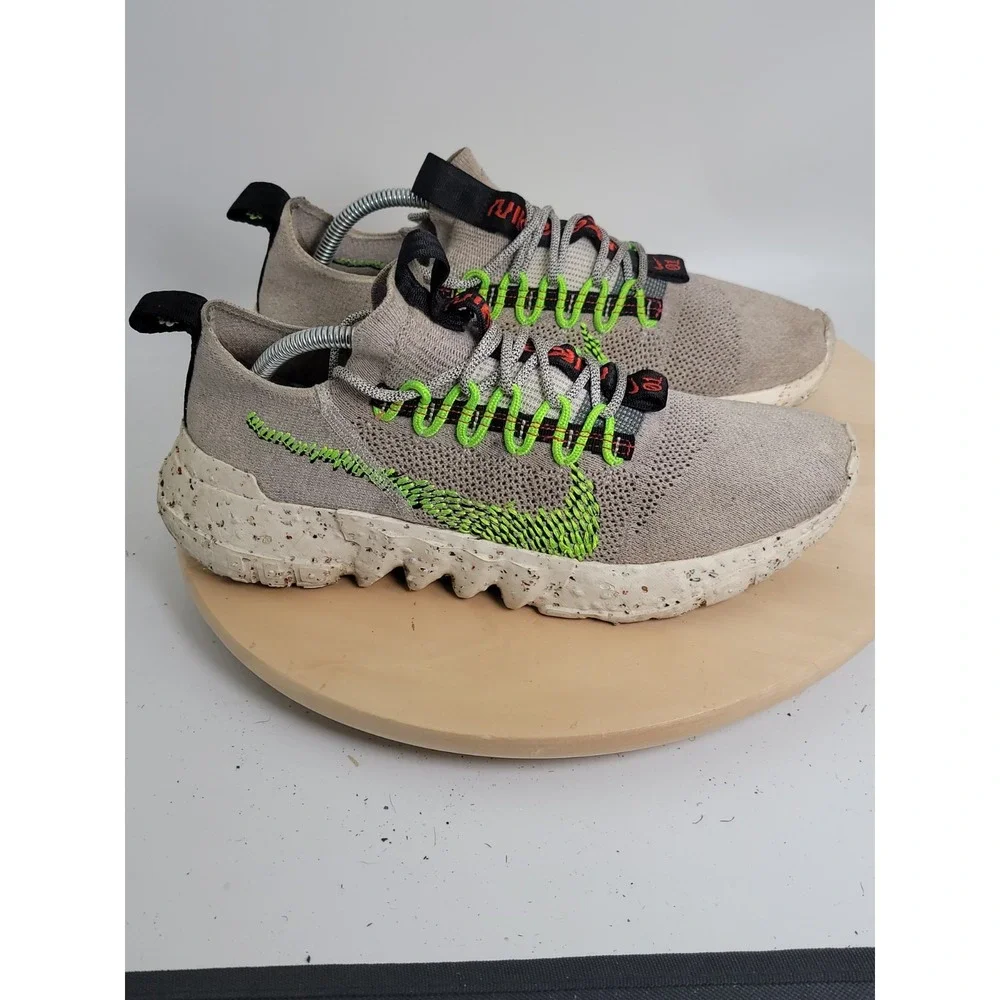 Nike Space Hippie 01 Electric Green Mens 10.5 DJ3056-004 Shoes Sneakers